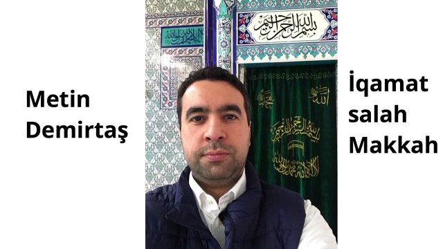 Kabe usulü kamet. Kabe müezzini Sheikh Ali Mullah makamı. İshøj Mevlana Camii, Danimarka. Hafiz müezzin Metin Demirtas. Mekke-i Mükerreme namaz. Kabe müezzini Sheikh Ali Mullah taklit kamet. İqamat salah Makkah. İmitation Sheikh Ali Mullah. Kabede kamet.