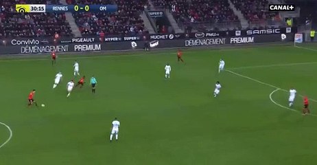 (Penalty missed) Thauvin F. Goal HD - 	 Rennes	0-0	Marseille 13.01.2018