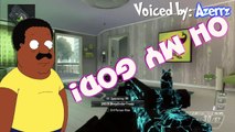 Cleveland Brown TROLLING on Call of Duty! - (Family Guy Voice Trolling)