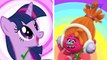 MLP Twilight Sparkle VS Trolls from Dreamworks Movie - 4 Coloring Pages DUELS | Kids Coloring Book