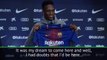 Yerry Mina delighted to complete 'dream Barca move'