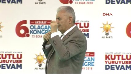 Aksaray- Başbakan Yıldırım İl Kongresinde Konuştu-6