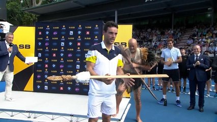 Auckland - Bautista-Agut couronné après son succès contre Del Potro