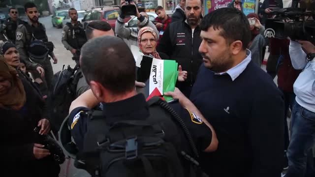 İsrail Polisinden Kudüs'te Göstericilere Müdahale