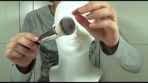 ASMR - Brushing Dummy Head   Brushing Your Face   Whispering in Polish