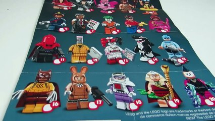 Lego Tutorial: LEGO Batman Movie Collectible Minifigure Blind Bag - Feel Guide