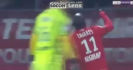 But de Julio Tavares  HD - Dijon 1-0 Metz 13.01.2018