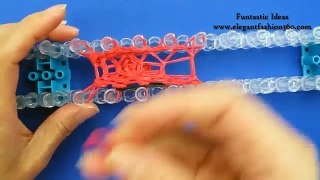 Rainbow Loom Angry Birds 3D (Red Bird) Charms - How to Loom Bands tutorial