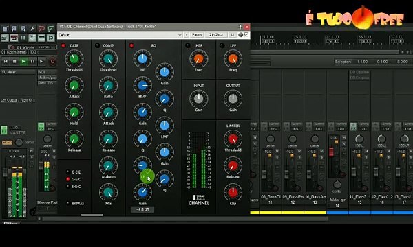 3-MIxing Free-Drums Kick