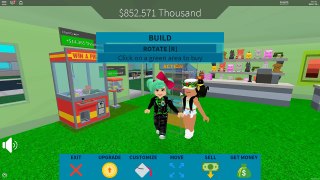 ROBLOX Arcade Tycoon I LOVE ARCADE GAMES and PINBALL!! SallyGreenGamer Geegee92 Family Friendly