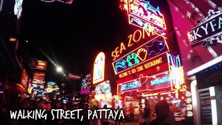 PATTAYA || Coral Island, Walking Street | GoPro Hero 5