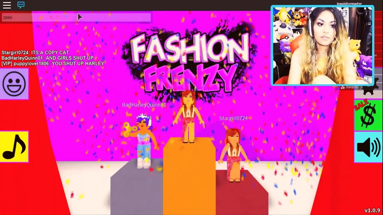 Copying Other Girls Outfits In Fashion Frenzy Roblox Prank Video Dailymotion - inquisitormaster roblox