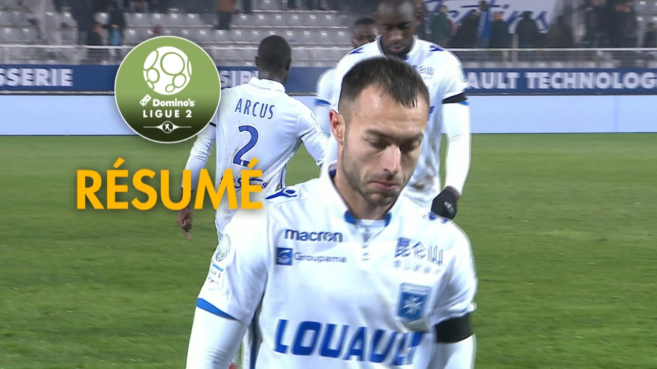 AJ Auxerre - Havre AC (1-1)  - Résumé - (AJA-HAC) / 2017-18