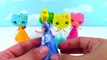Learn Colors Play Doh Sparkle Disney Princess Dresses Elsa Magiclip Finger Family Nursery Rhymes