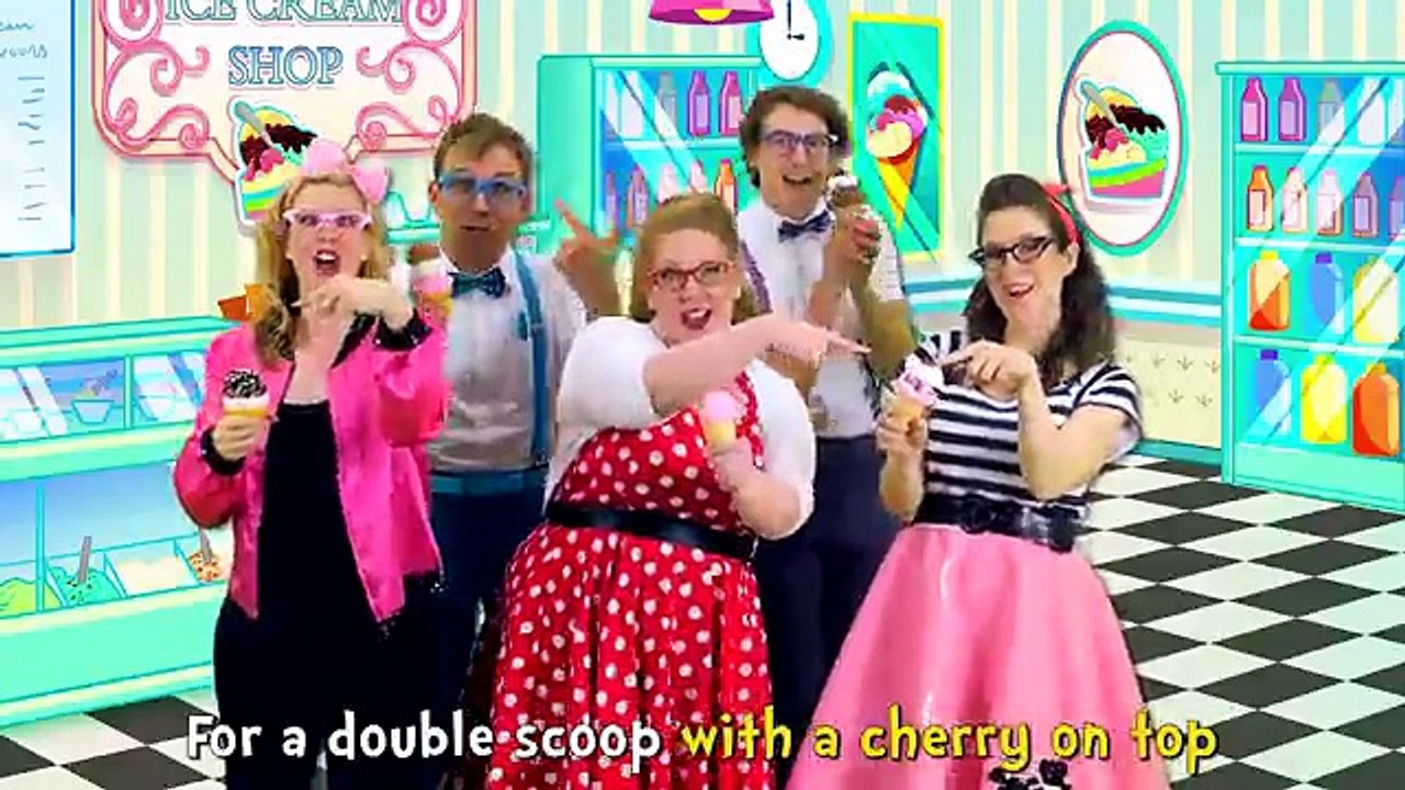 Ice Cream Song and More | Kids Nursery Rhymes from Bounce Patrol
