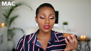 My 5 BEST FOUNDATIONS FOR OILY SKIN | DIMMA UMEH