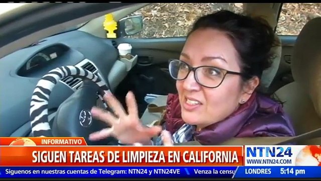 Avanzan labores de limpieza por fuertes deslizamientos de tierra en California que dejan al menos 17 muertos