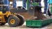 SCALEART! MB Arocs 4-AXLE! Roll-On/Off-Tipper! Container Service! Stonebreaker-Area! Wheel loader!