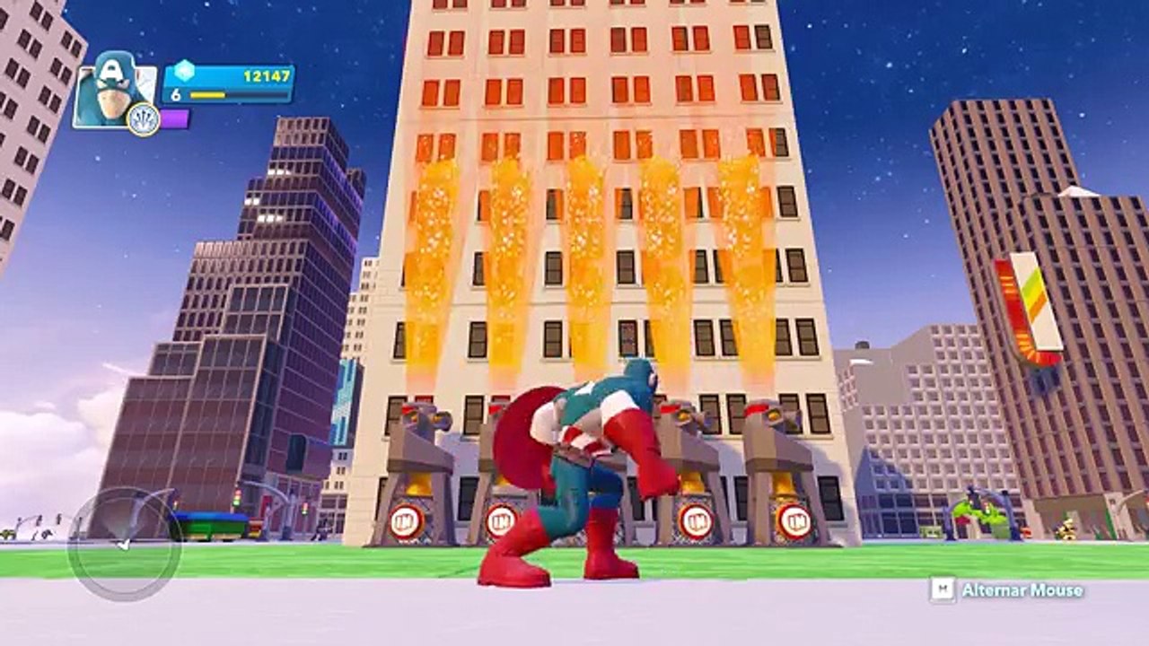 TODOS os Personagens dos VINGADORES do jogo Disney Infinity 2.0 Poderes e Golpes Homem de Ferro Hulk