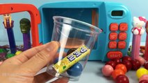 Pretend Play Magic Microwave Just Like Home Toy Appliances Surprise Gumballs PEZ Candy Fun for Kids