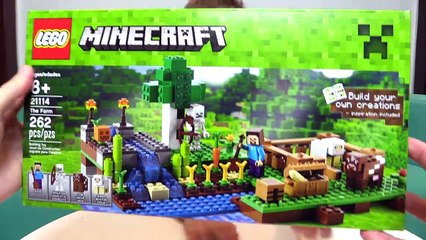 Lego Minecraft A Fazenda - Paulinho Brincando com Brinquedos
