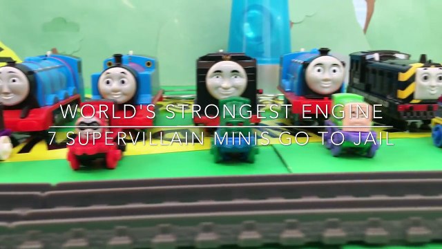 Thomas & Friends Minis Go to Jail at Alcatraz - Worlds Strongest Engine Thomas the Tank Engine