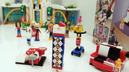 Lego DC SuperHero Girls Harley Quinn Dorm 2017 Building Review 41236