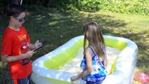 40 LB POPCORN POOL CHALLENGE WITH BLIND BAGS TOYS SHOPKINS STAR WARS FUNKO ORBEEZ POOL PARODY PLP TV