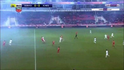 Dijon - FC Metz : But Julio Tavares (1-0)