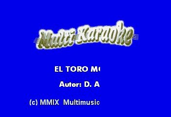 Valentin Elizalde  - El toro moro (Karaoke)