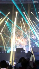 180113 the rap of china live concert in Shanghai (@雨林霖amethy_