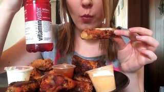Wings ~ ASMR Relaxing Eating Sounds