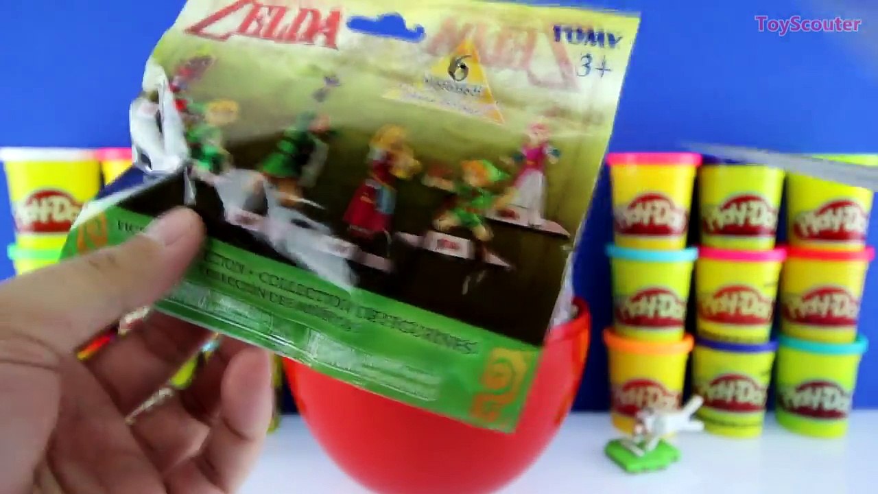 GIANT MICKEY MOUSE Surprise Egg Play Doh - Disney Jr Mickey Mouse Clubhouse Toys TMNT Minecraft