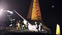 Trabzon Havalimanı'na inen uçak pistten çıktı (3) - TRABZON