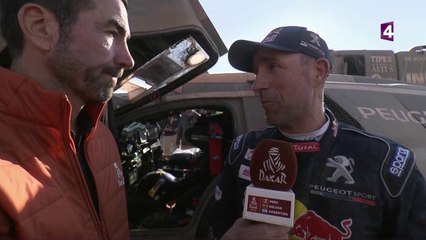 Dakar 2018 : Peterhansel : "La voiture était détruite"