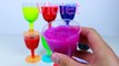 On apprend les couleurs Vidéo educative pour enfants Matière visqueuse Surprise Jouets Shopkins