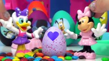 LEARN COLORS Disney Junior MICKEY MOUSE CLUBHOUSE & Friends PLAY-DOH 30 SURPRISE EGGS Minnie, Goofy
