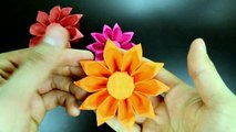 Origami: Flor Gérbera - Instruções em Português BR