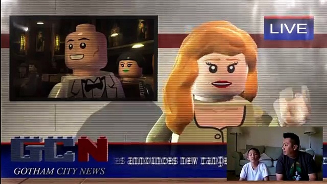 Father and Son Play: LEGO Batman 2 - Playthrough pt 1