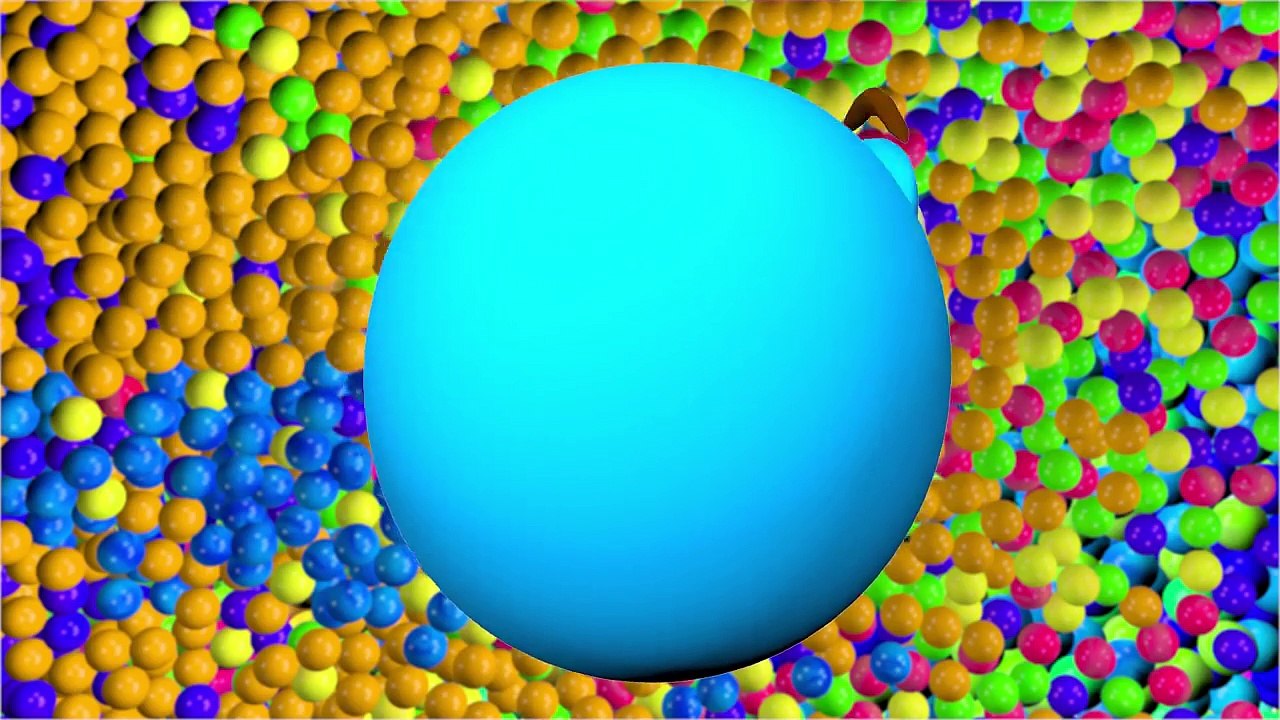 Finger Family Collection - 3D Daddy Finger Nursery Rhymes - Learn Colours w/ Color Balls & Baby Bath