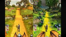 TEMPLE RUN 2 vs TEMPLE RUN BRAVE vs TEMPLE RUN OZ | iOS, Android | All Maps, Multiple Charers