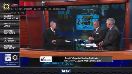 Bruins Faceoff Live -- Tale of two teams with different coaches