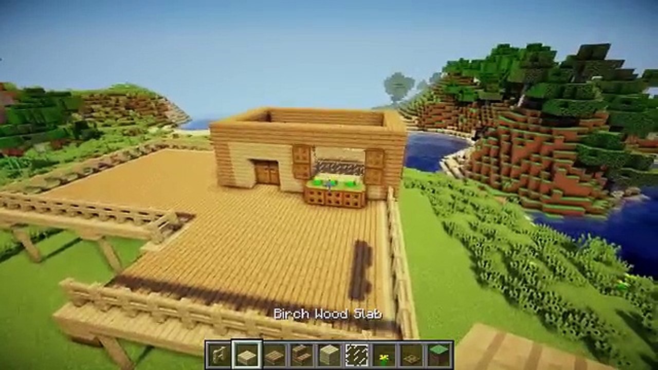 Minecraft: Survival House Tutorial - How to Build a House in Minecraft