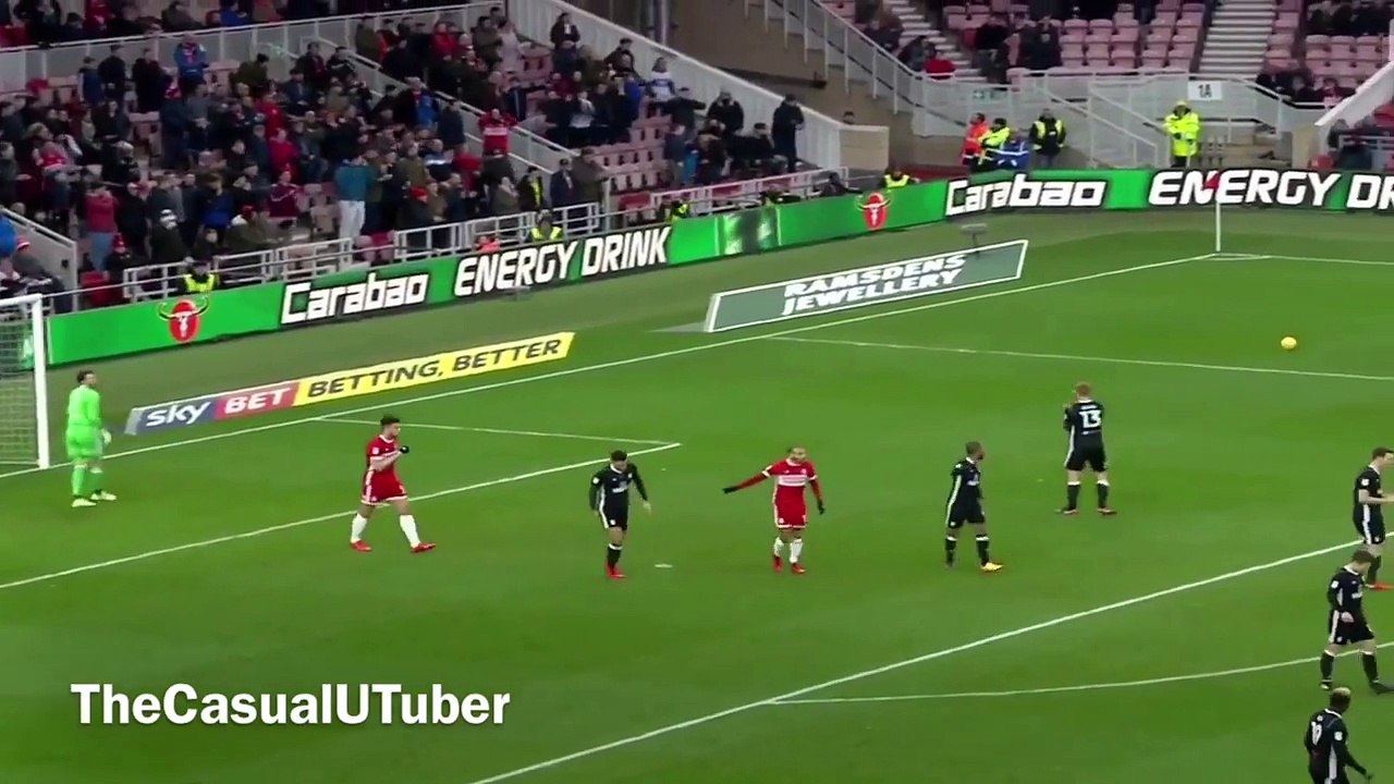 Middlesbrough 0-1 Fulham | Full match Highlights - 13/01/2018 EFL Championship