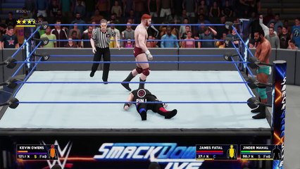 WWE 2K18 My Career Mode Ep 18 - Summerslam! US Championship Match!