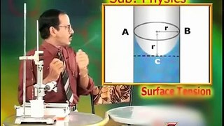 Surface tension(09- Capillary rise method)