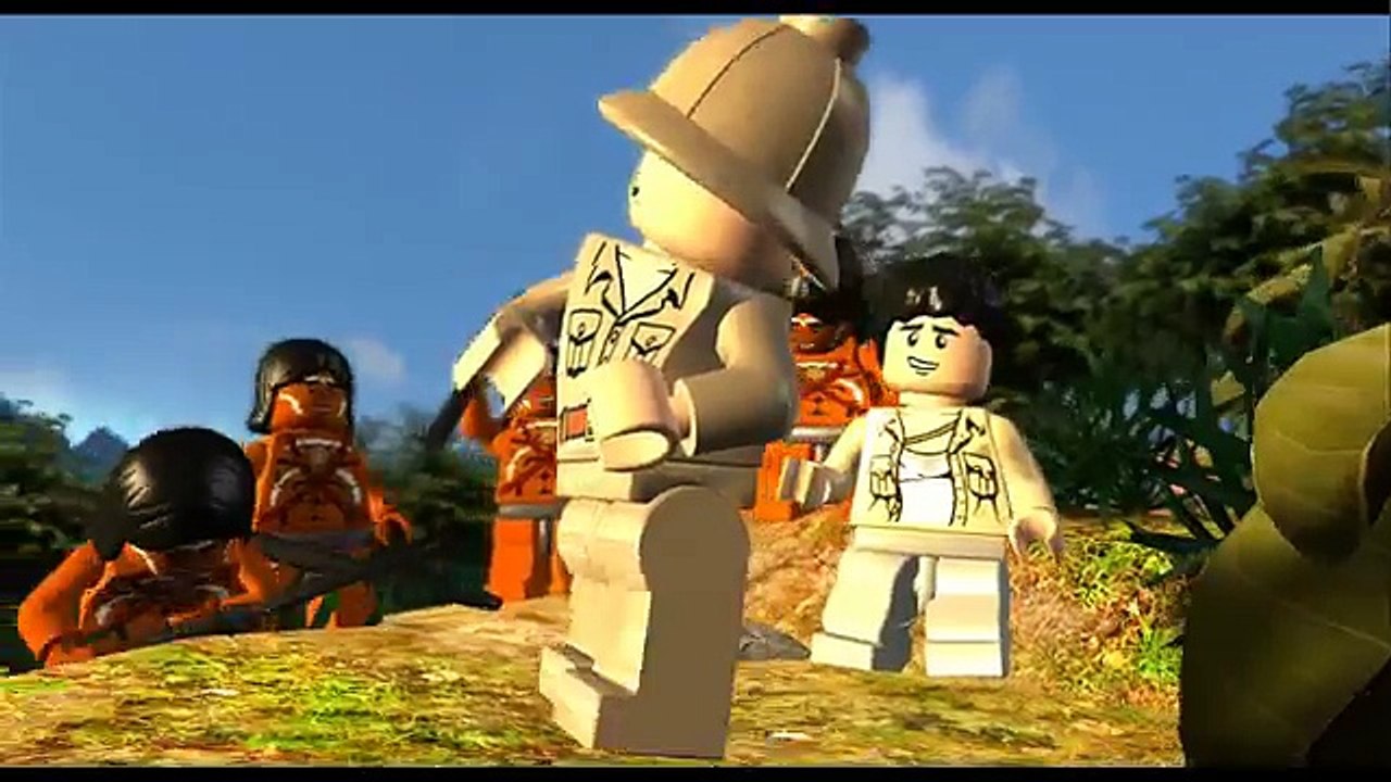 LEGO Indiana Jones: The Original Adventures Walkthrough P.1 - The Lost Temple & Into the Mountains
