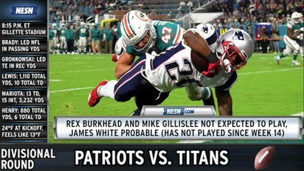 James White Should Play Big Role Vs. Titans