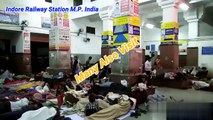 Indore Ticket Window Railway Station M.P. India _HD ☢☣☣☣☢☣☣☣☢ Many Also Visit