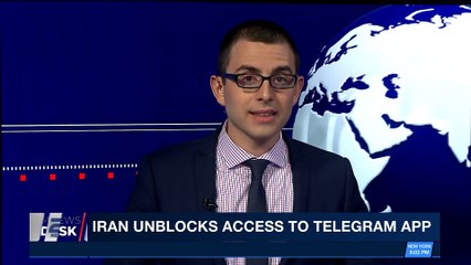 i24NEWS DESK  | Iran unblocks acces to telegram app | Saturday, January 13th 2018